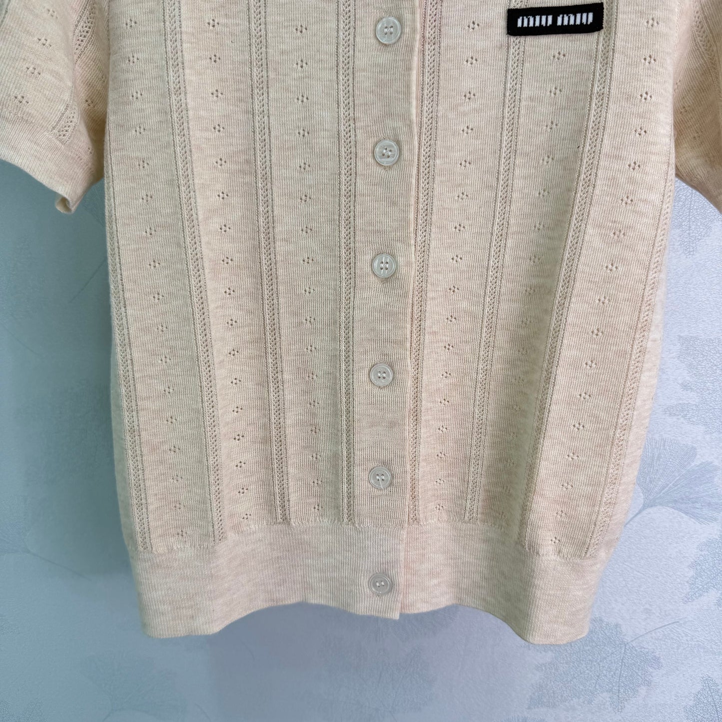 26SS NEW College style knitted POLO shirt