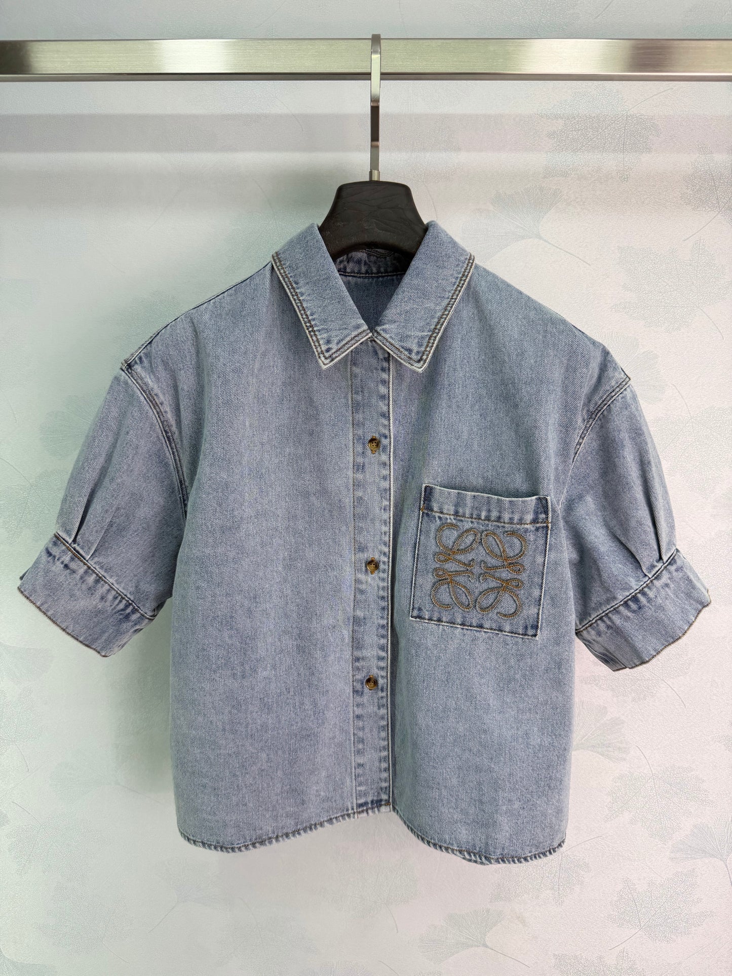 26SS NEW denim short sleeved shirt