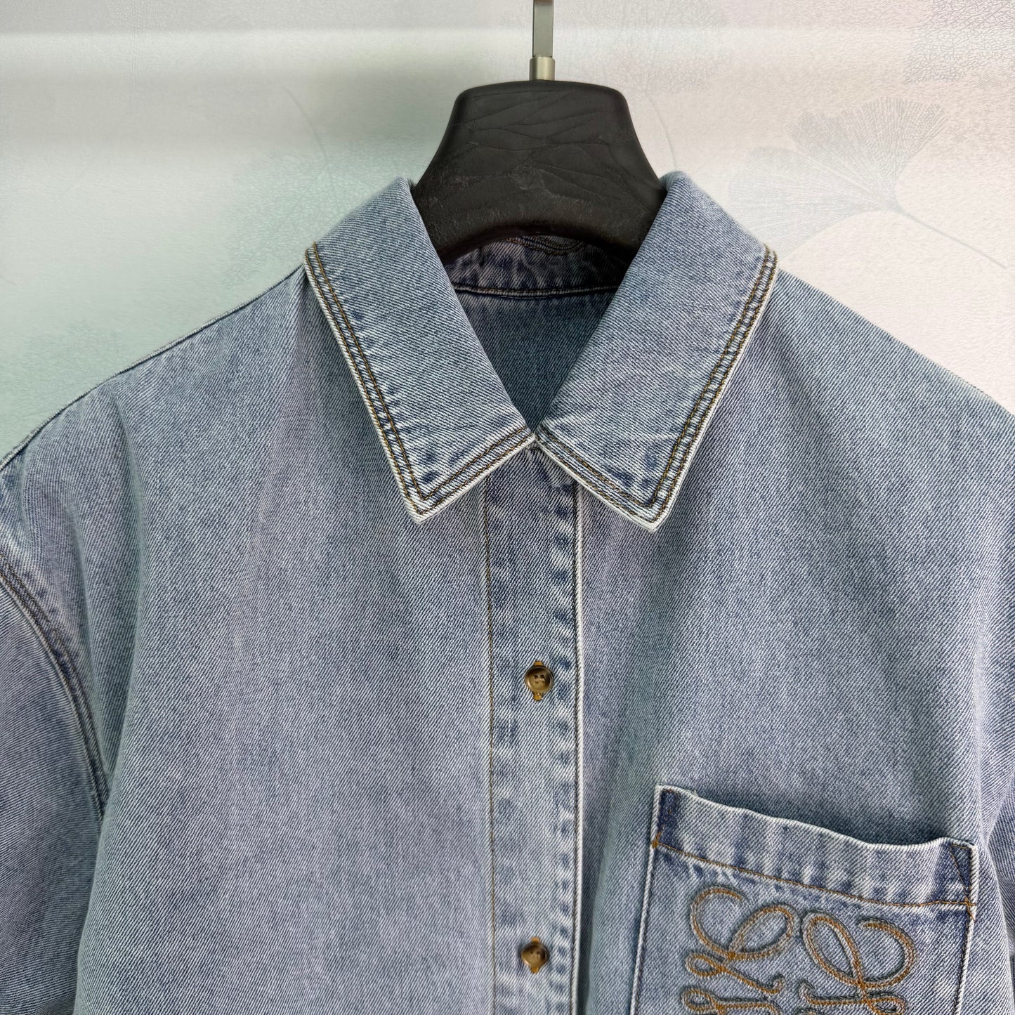 26SS NEW denim short sleeved shirt