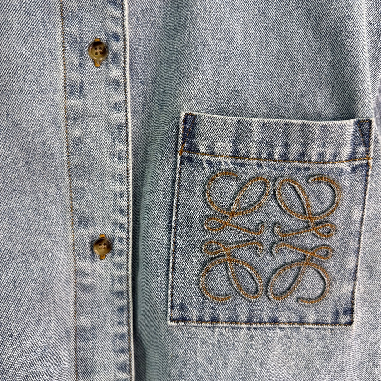 26SS NEW denim short sleeved shirt