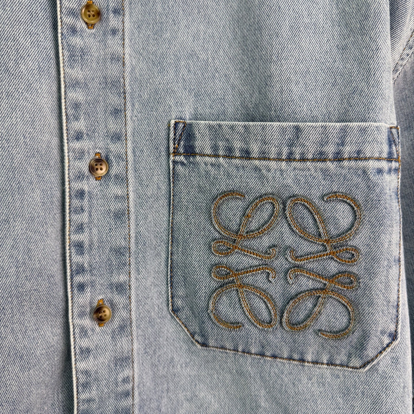 26SS NEW Shallow Water Wash Blue Soft Cowboy Shirt