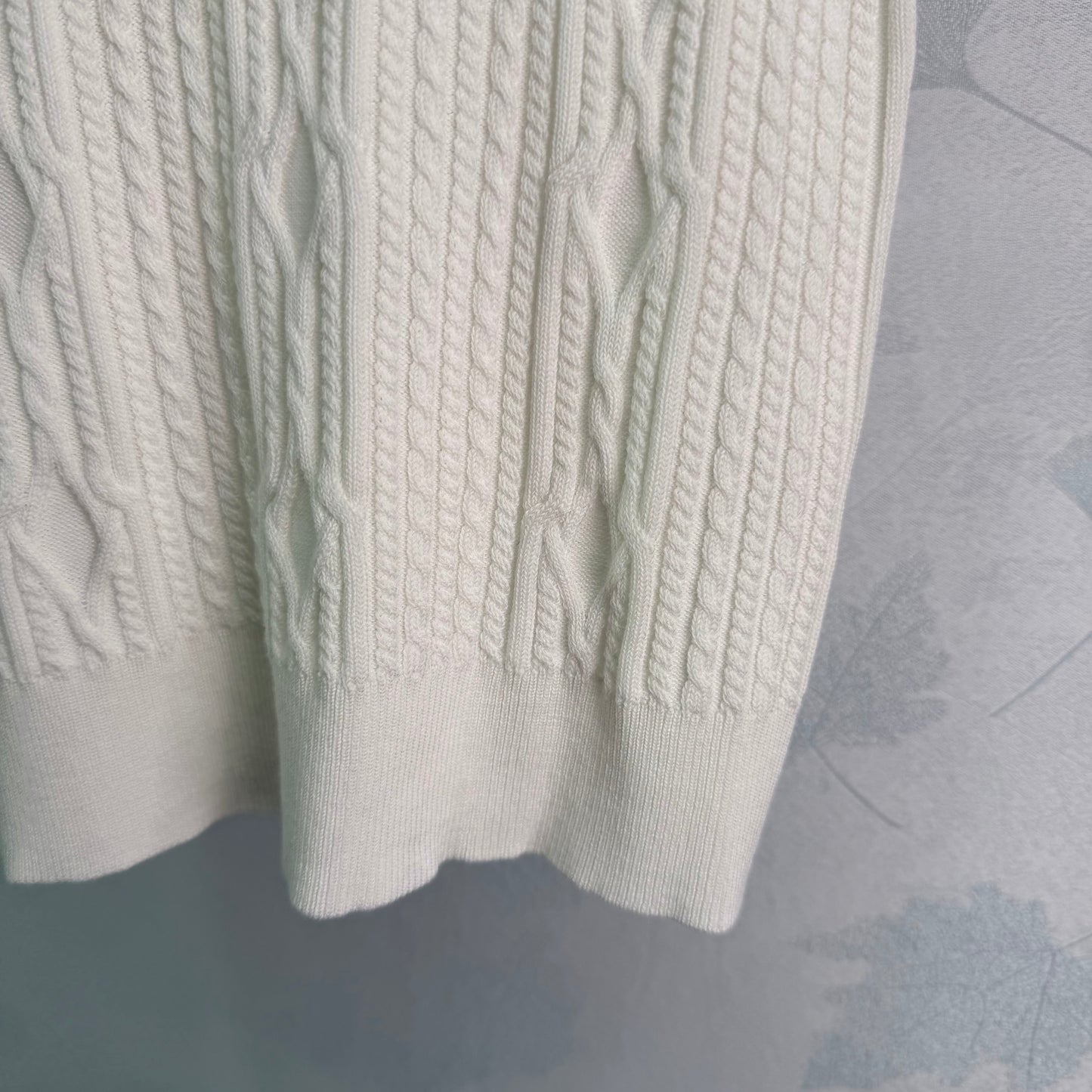 26SS NEW Knitted Little Flying Sleeve Top