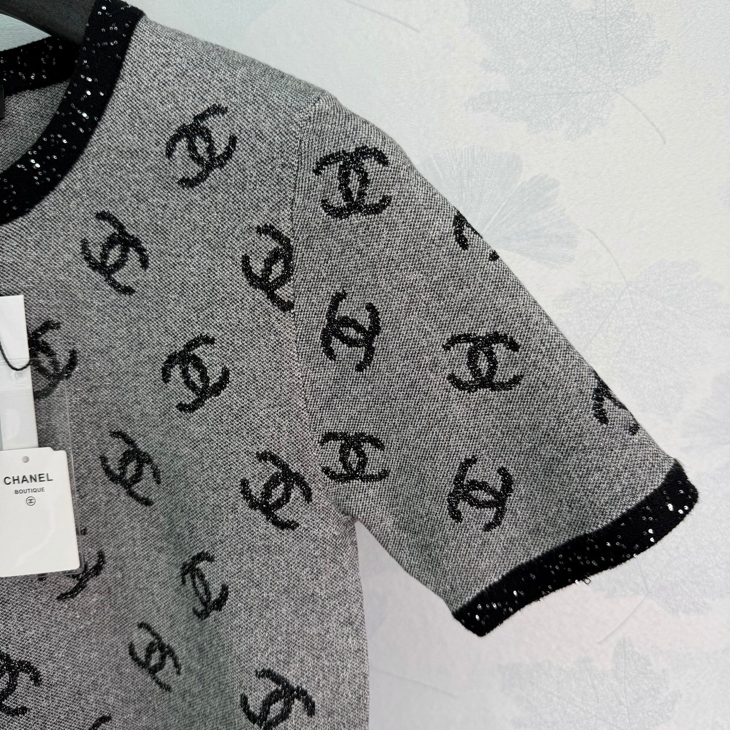 26SS NEW Double C Logo Round Neck Short Sleeve