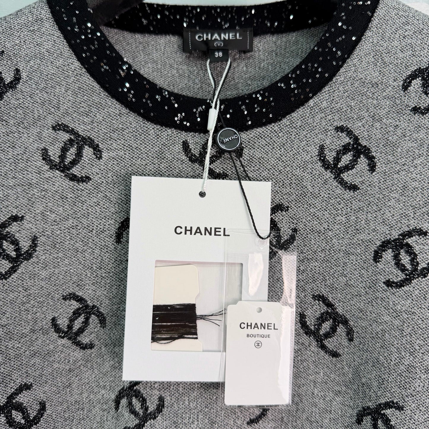 26SS NEW Double C Logo Round Neck Short Sleeve