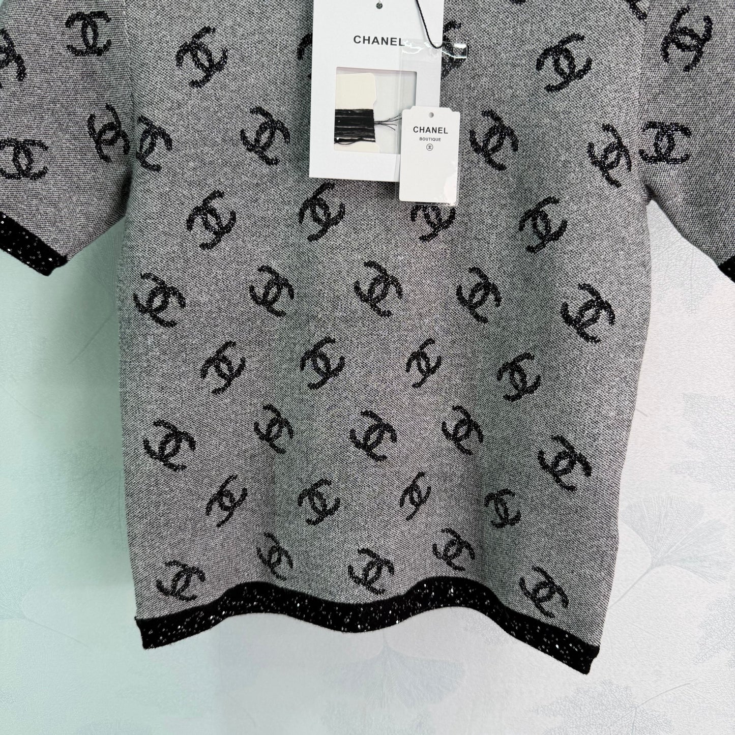 26SS NEW Double C Logo Round Neck Short Sleeve