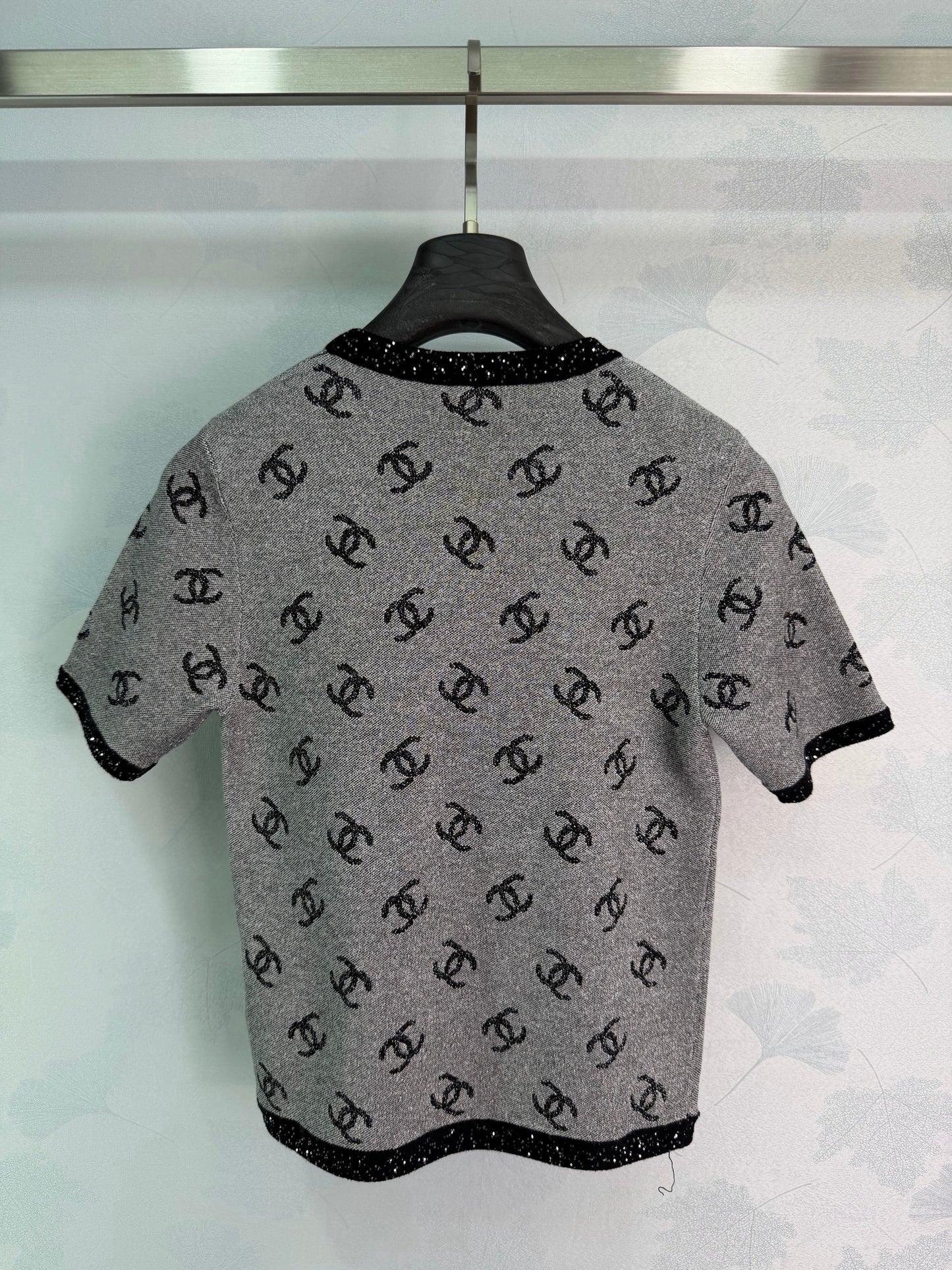 26SS NEW Double C Logo Round Neck Short Sleeve