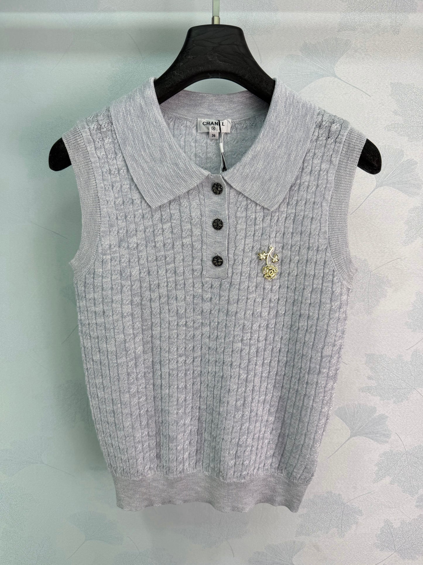 26SS NEW Knitted Sleeveless Tank Top