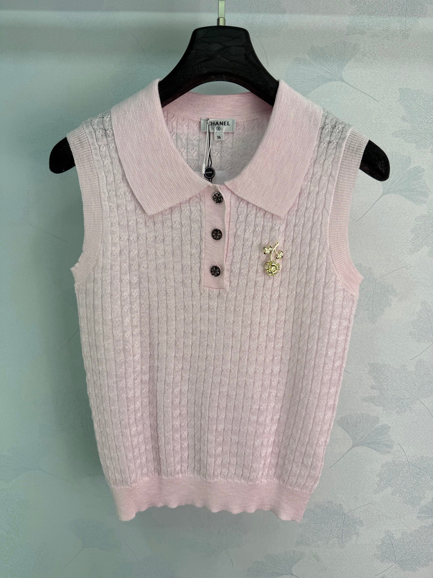 26SS NEW Knitted Sleeveless Tank Top