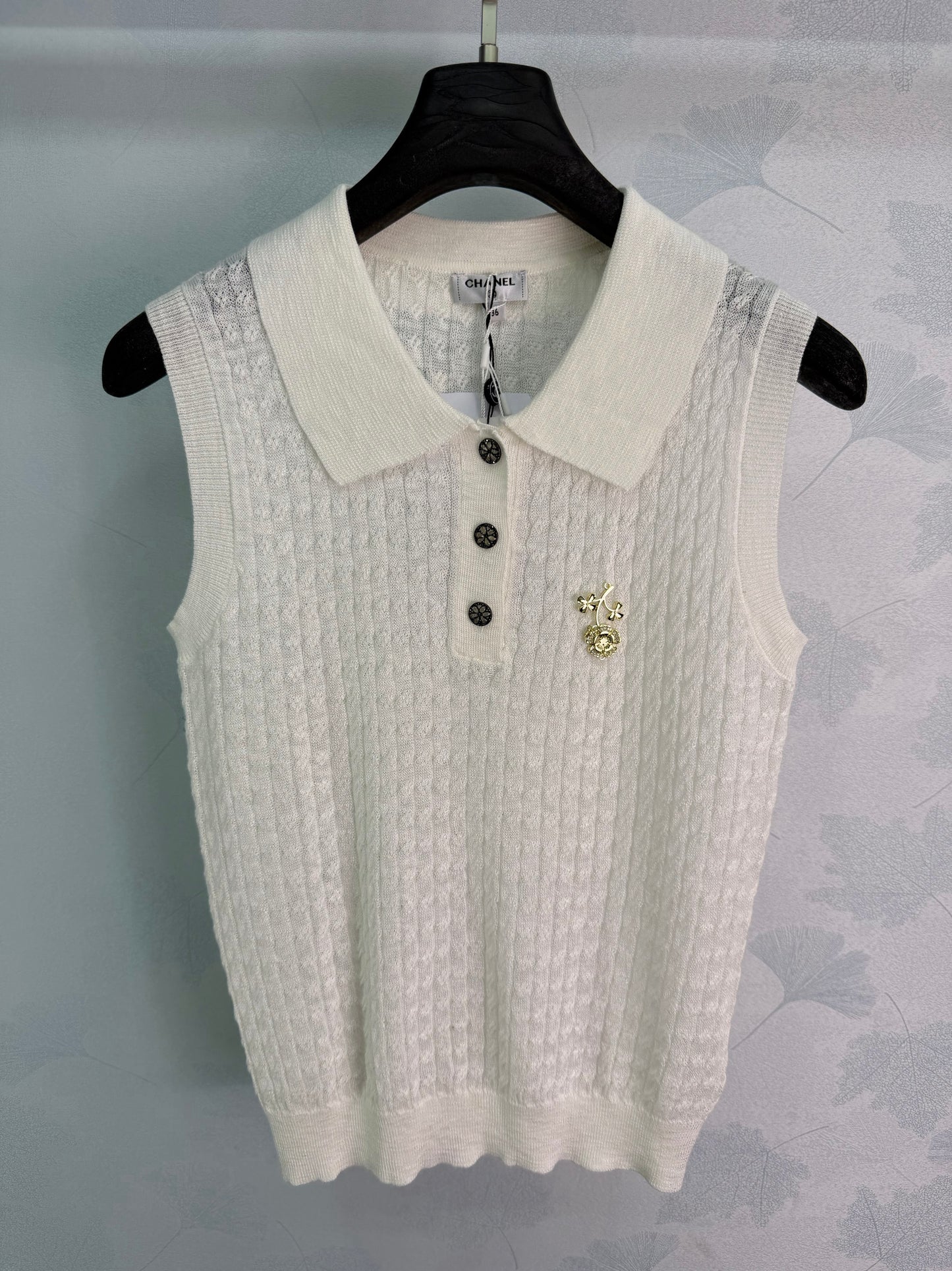 26SS NEW Knitted Sleeveless Tank Top