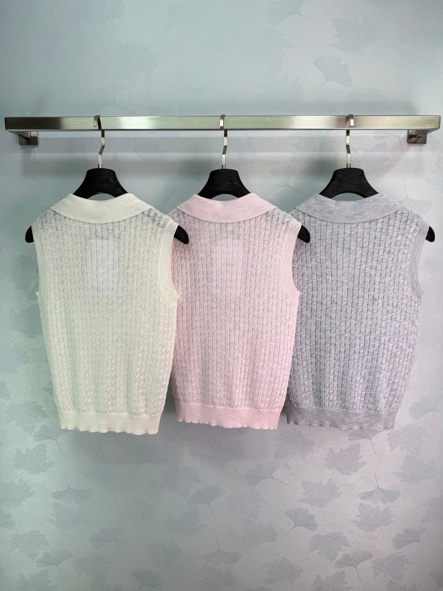 26SS NEW Knitted Sleeveless Tank Top