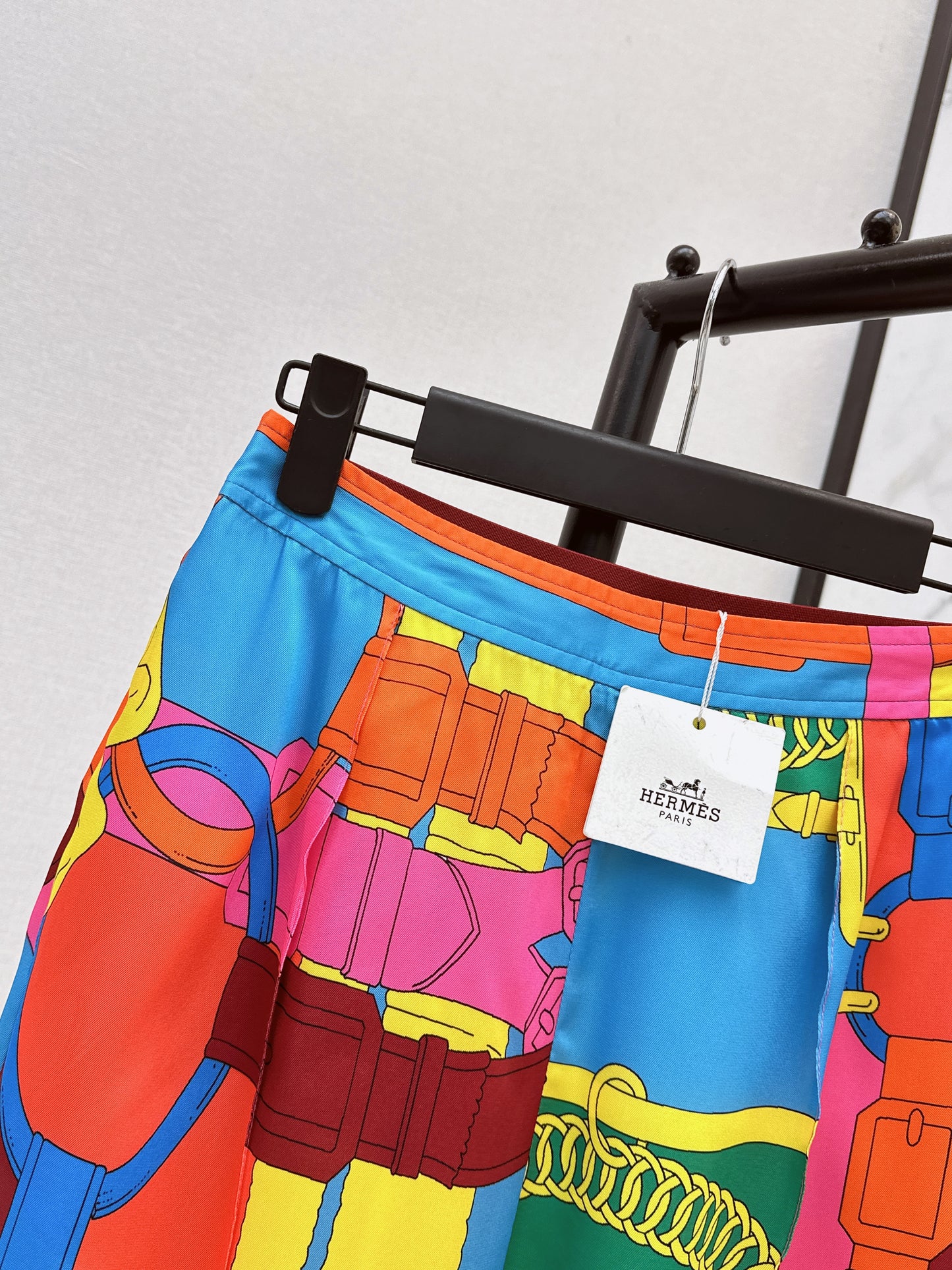 26SS NEW printed silk trousers
