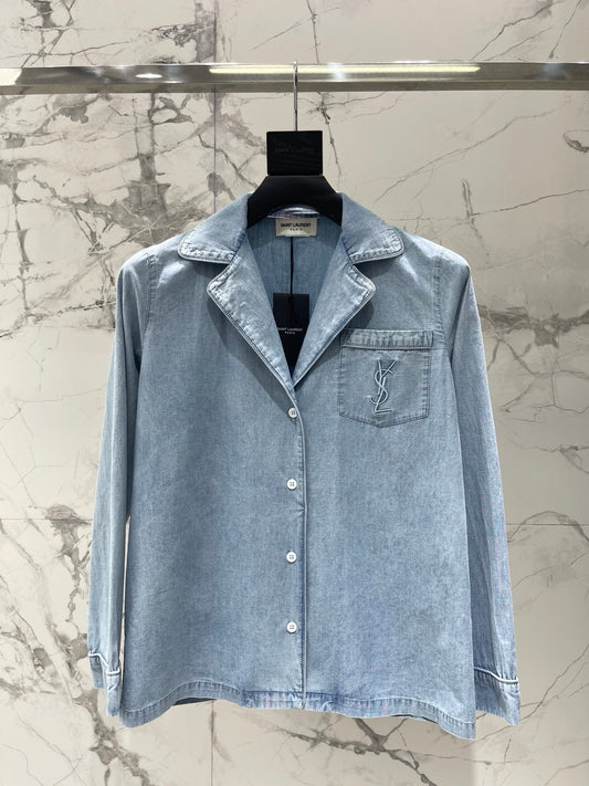 🔥Highest Quality🔥26SS NEW Embroidered lapel shirt jacket