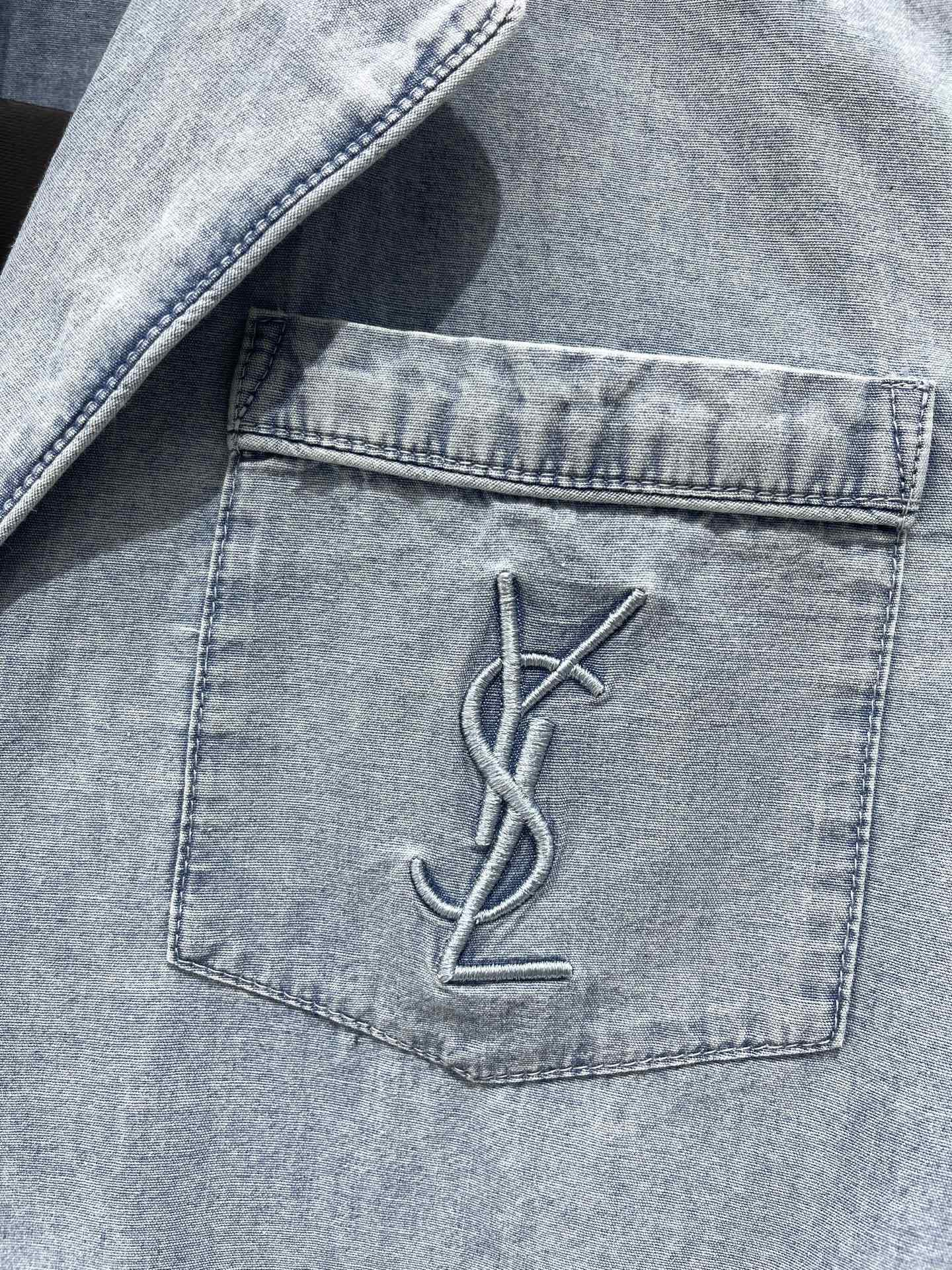 🔥Highest Quality🔥26SS NEW Embroidered lapel shirt jacket