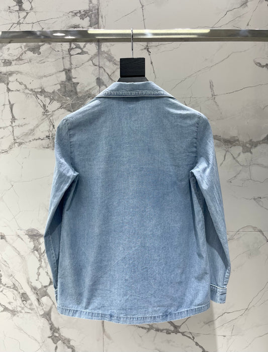 🔥Highest Quality🔥26SS NEW Embroidered lapel shirt jacket