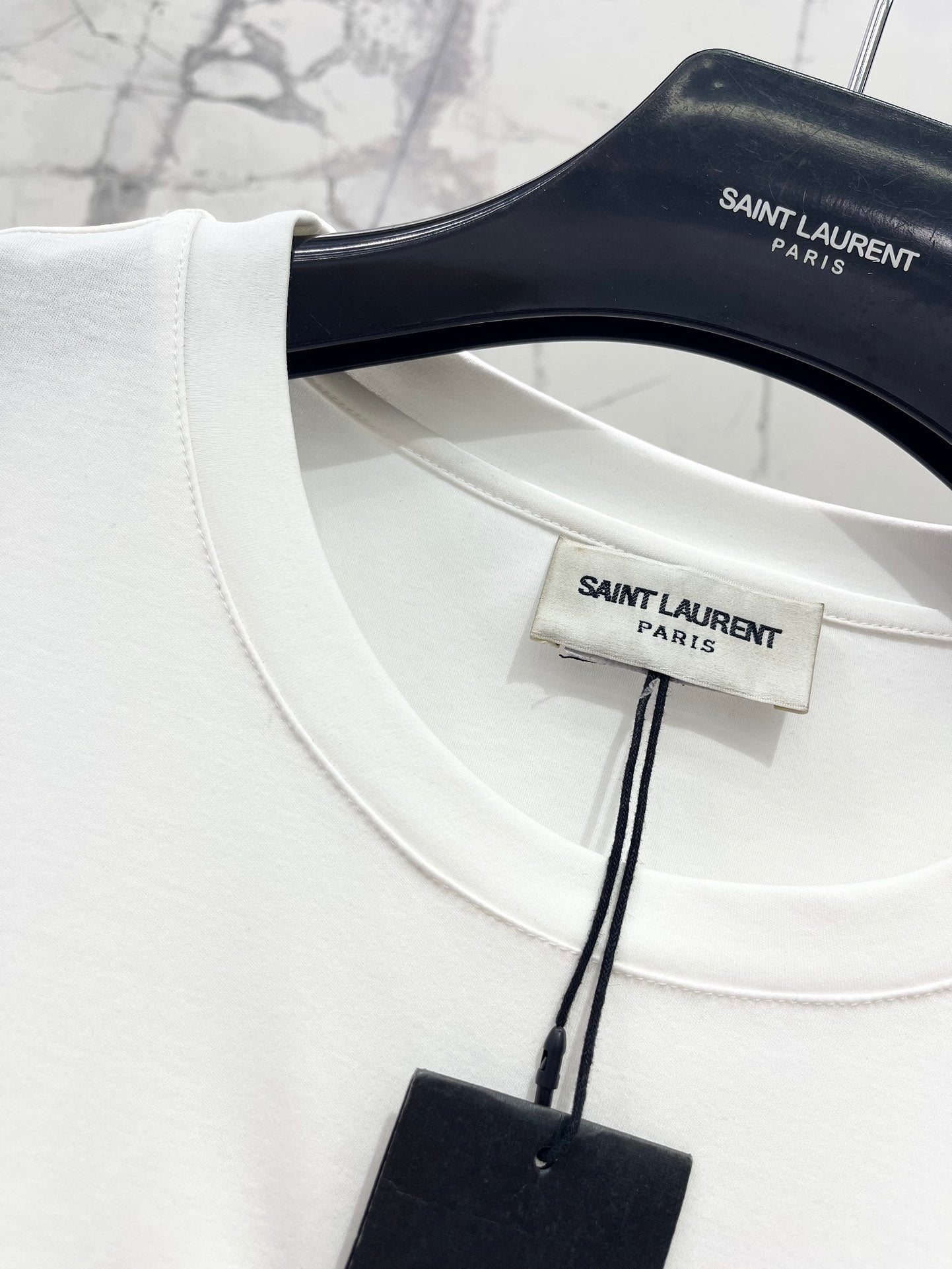 26SS NEUES Kristall-Diamant Kurzarm-T-Shirt