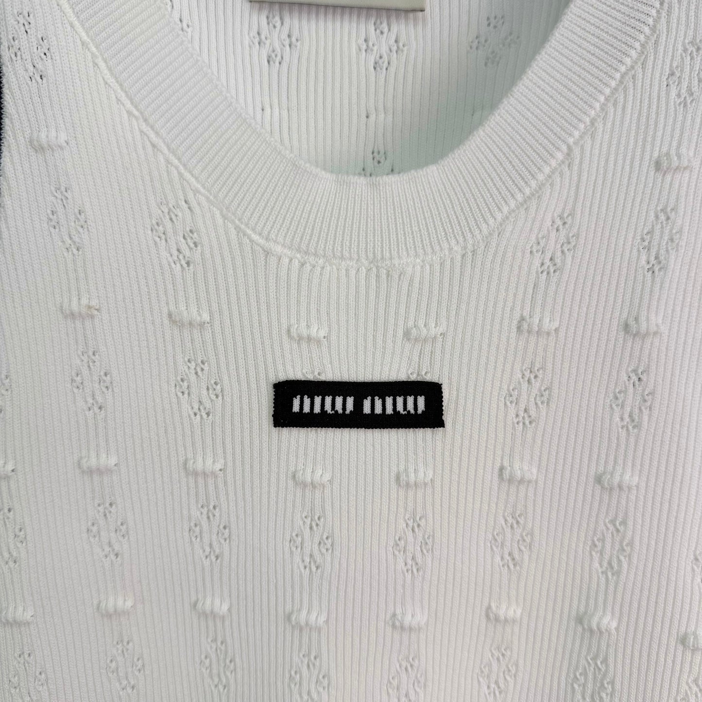 26SS NEW Hollow knitted vest