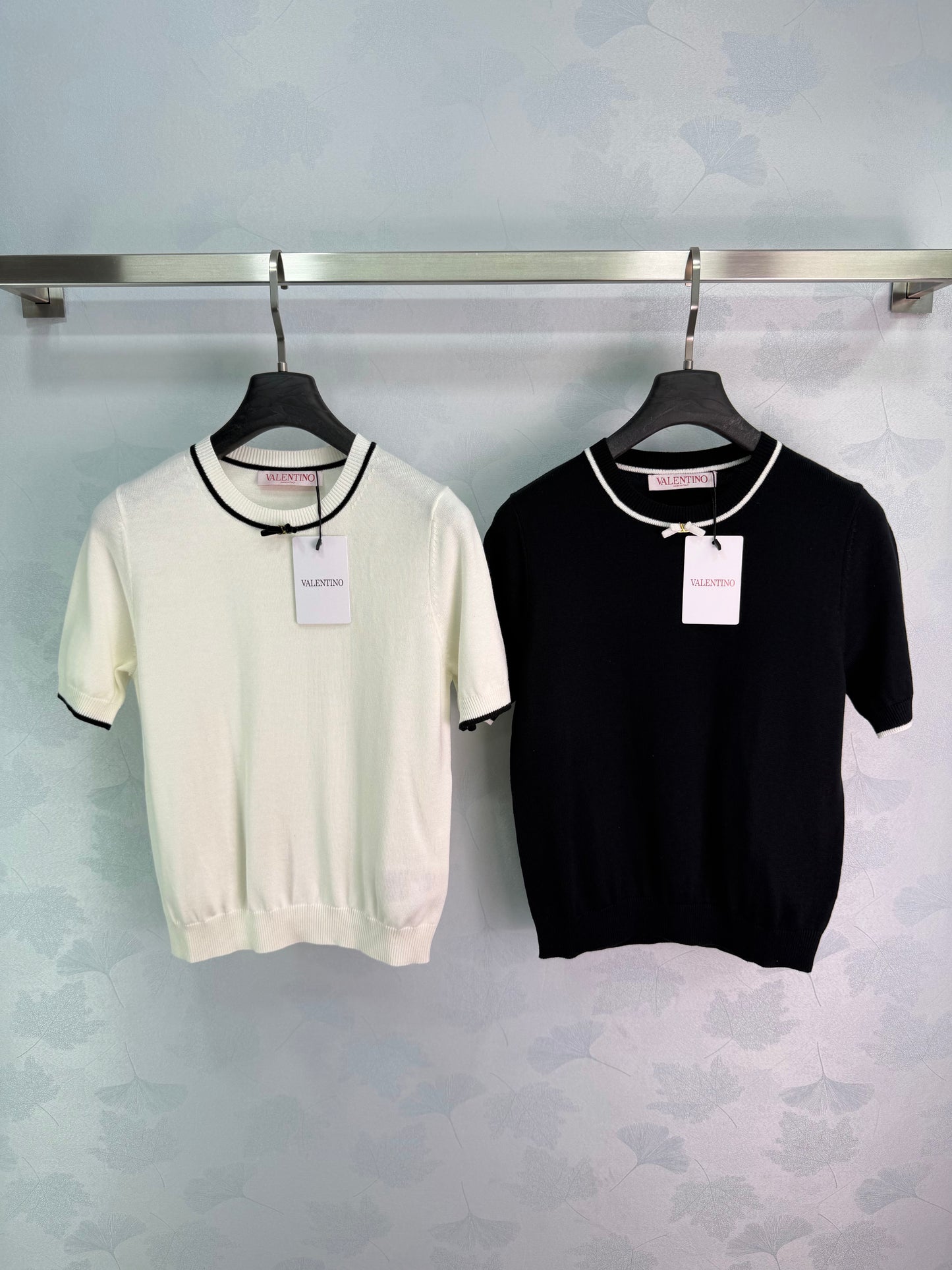 26SS NEW Simple and elegant knitted short sleeves
