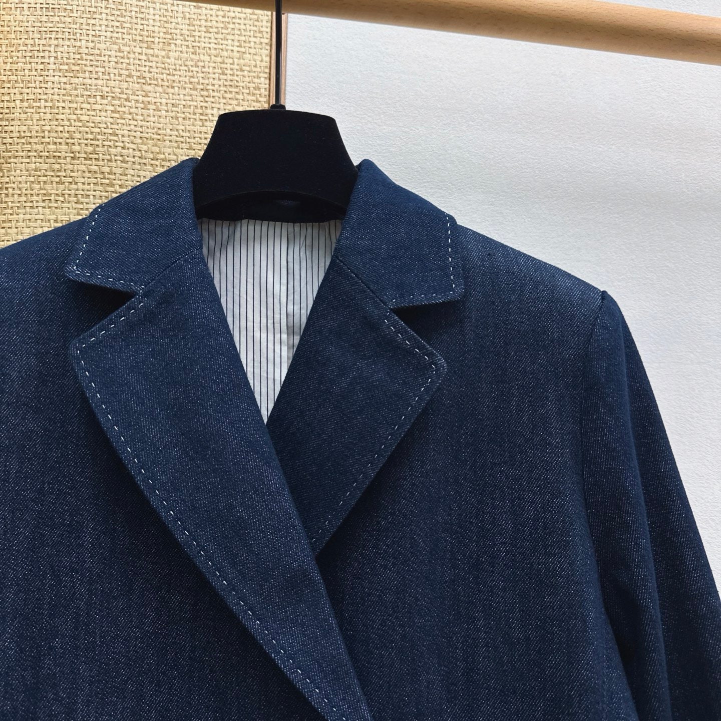 🔥Highest Quality🔥26SS NEW Premium navy blue denim suit jacket