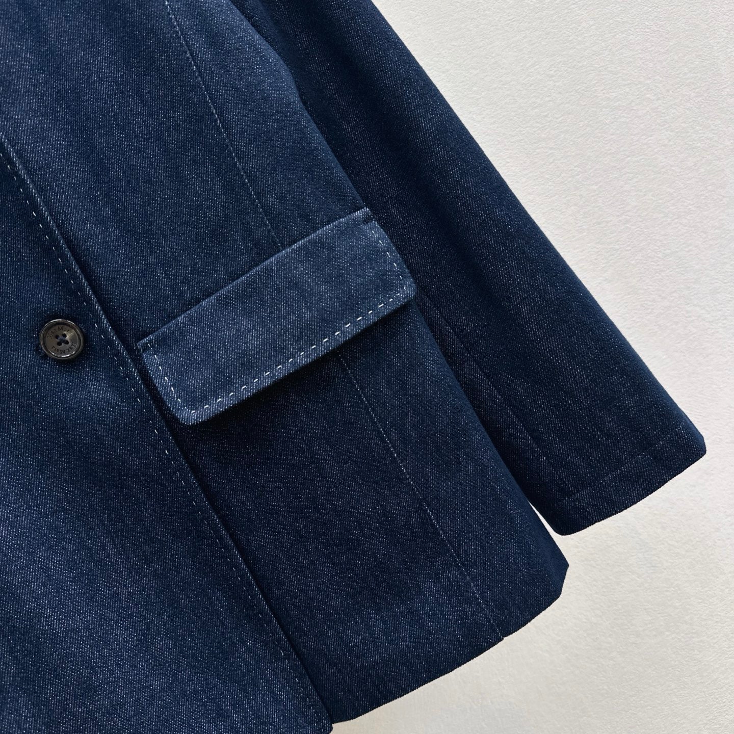 🔥Highest Quality🔥26SS NEW Premium navy blue denim suit jacket