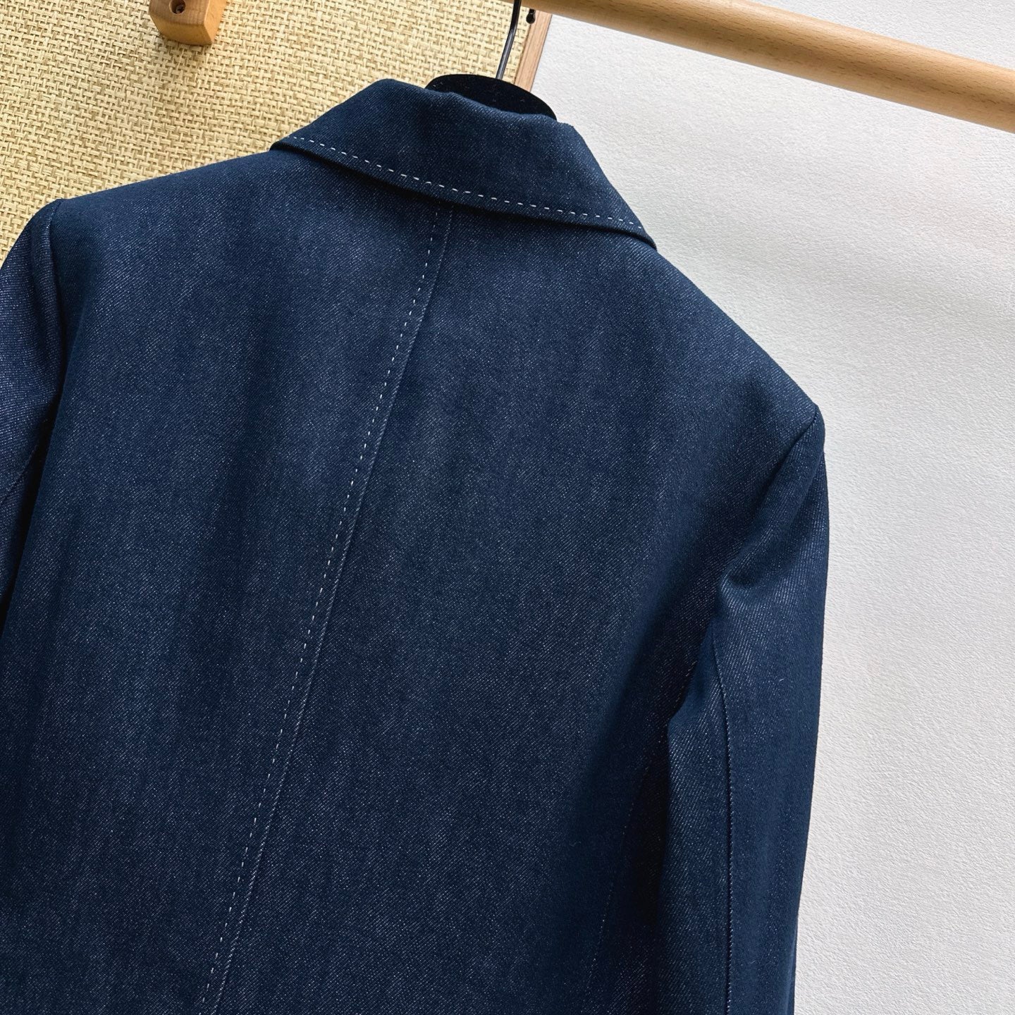 🔥Highest Quality🔥26SS NEW Premium navy blue denim suit jacket