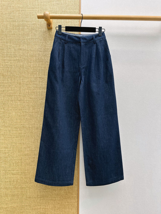 🔥Highest Quality🔥26SS NEW Premium navy blue jeans
