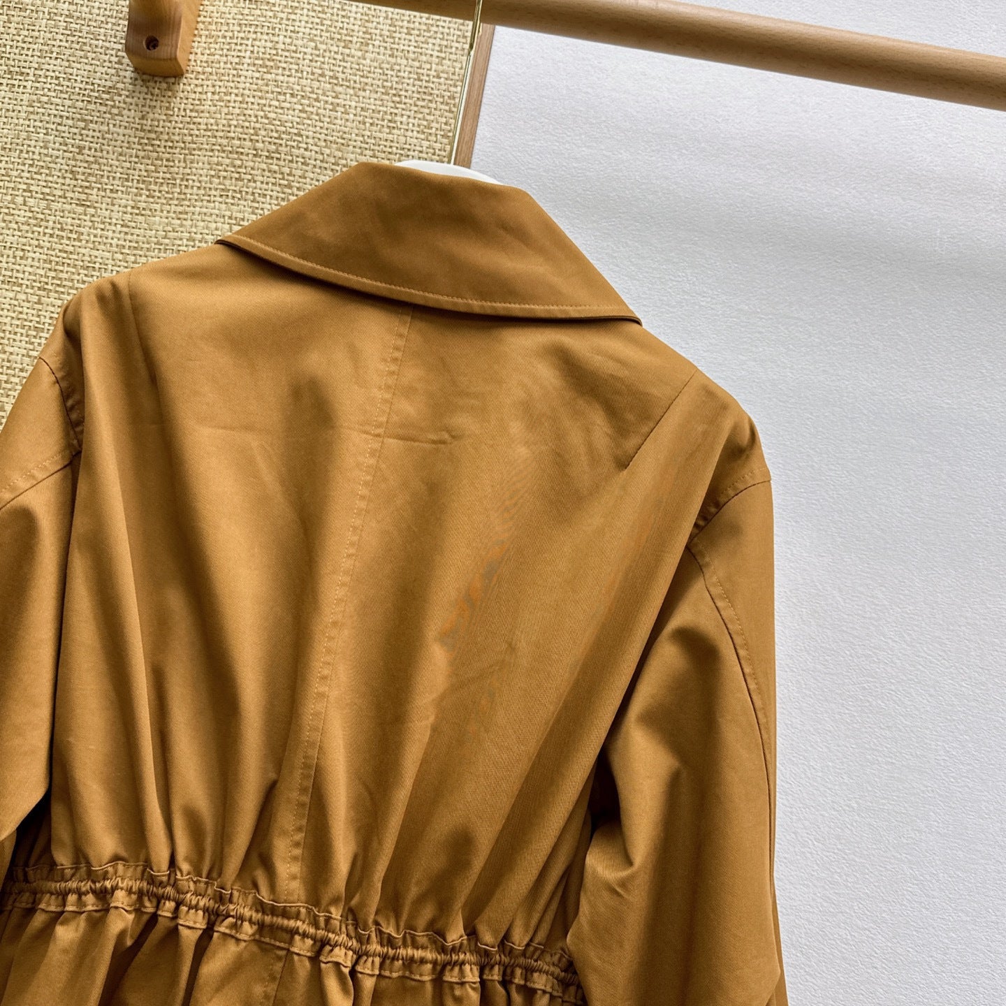 🔥Highest Quality🔥26SS NEW French caramel zipper drawstring windbreaker jacket