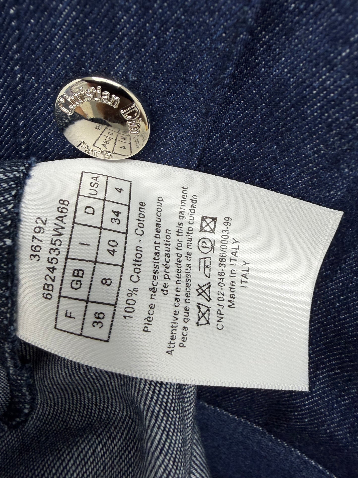 26SS NEW Denim short-sleeved dress