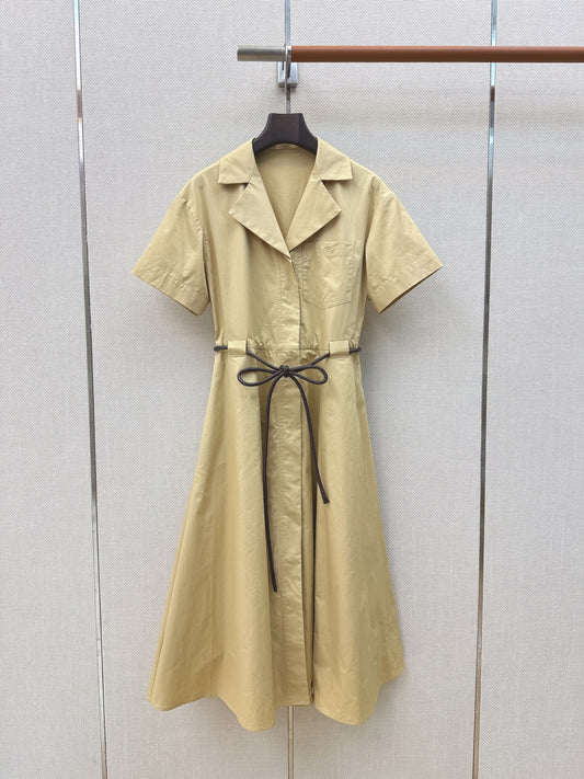🔥Highest Quality🔥26SS NEW Arc de Triomphe embroidered dress