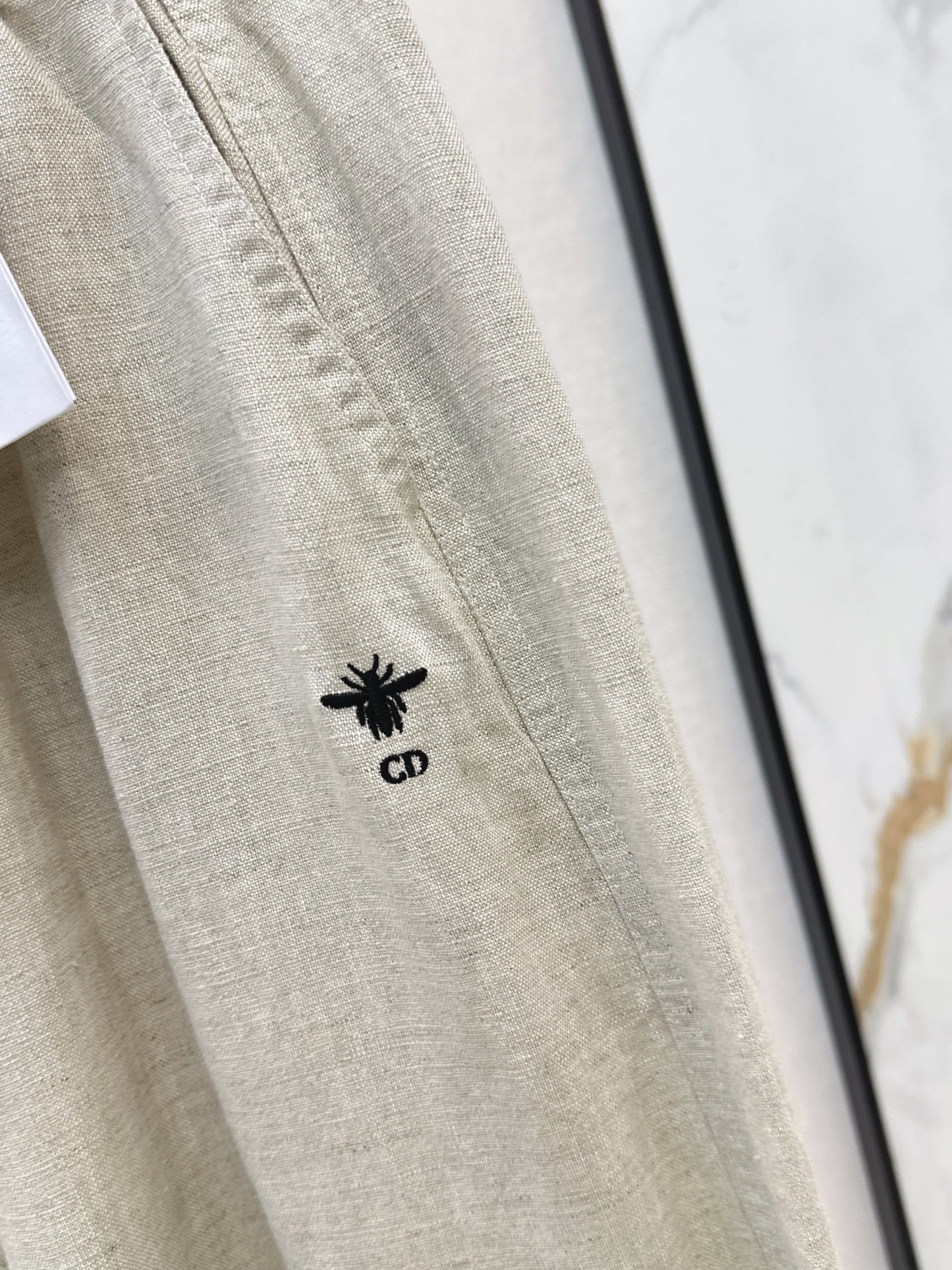 26SS NEW Embroidery decorated straight pants