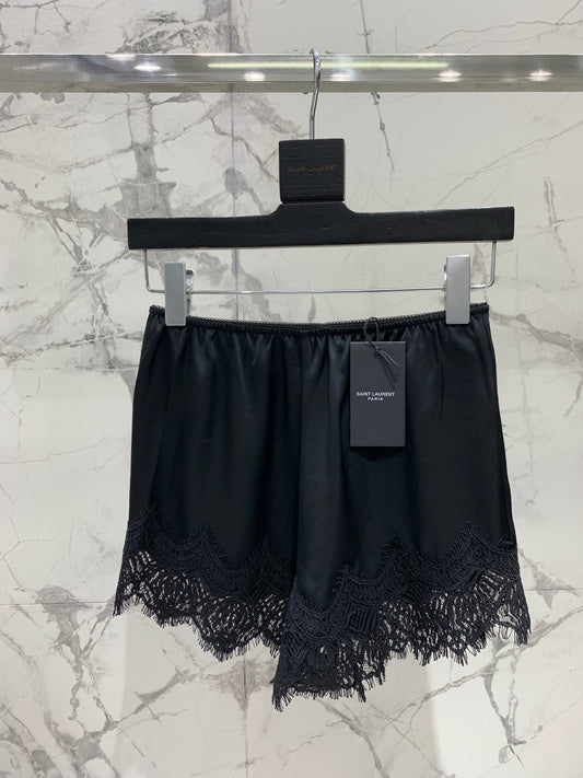 🔥Highest Quality🔥26SS NEW romantic and sexy lace acetate shorts