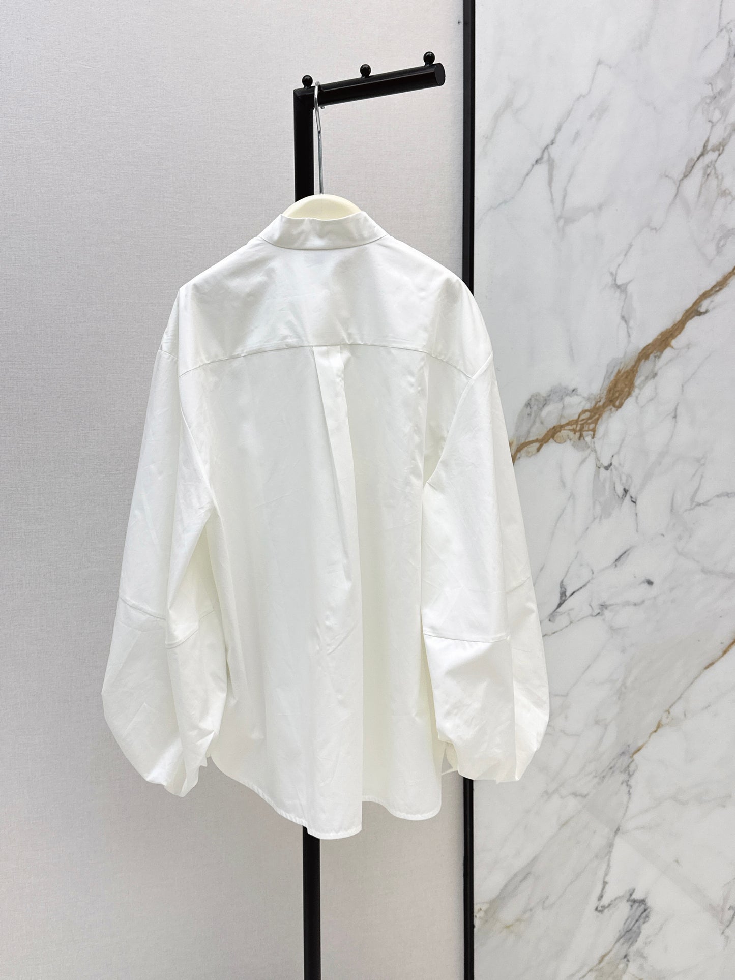 26SS NEW bird patch cotton shirt