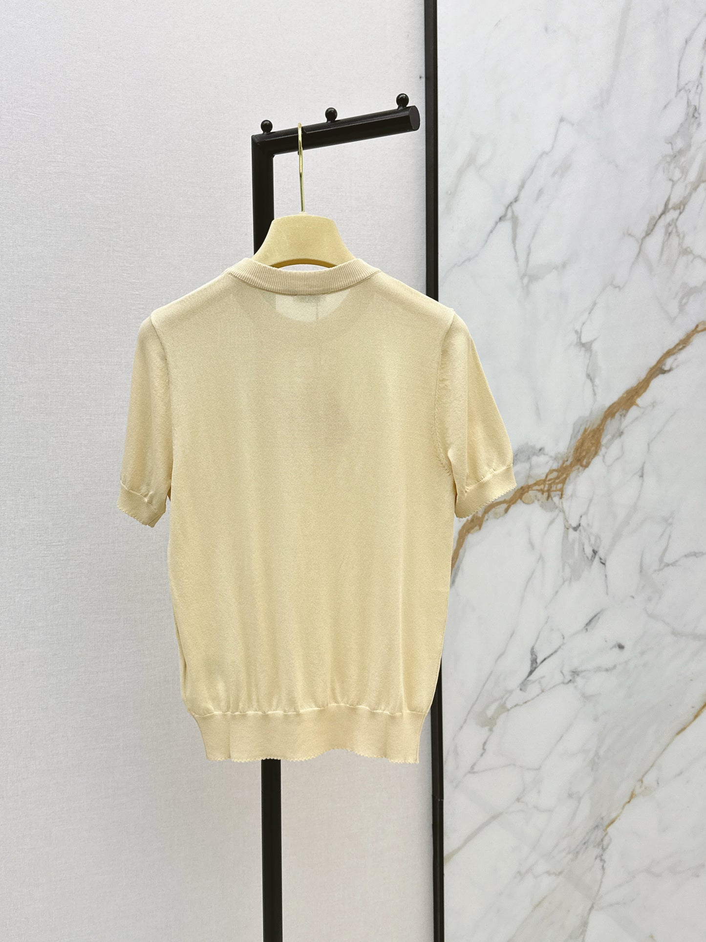 26SS NEW logo letter decorated crew neck sweater