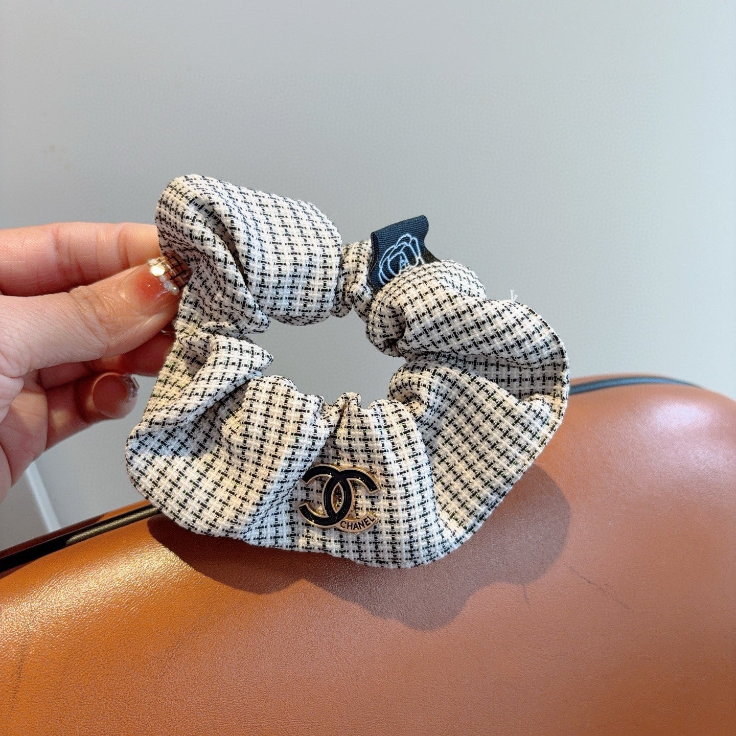 26SS NEW Double C letter fabric hair tie