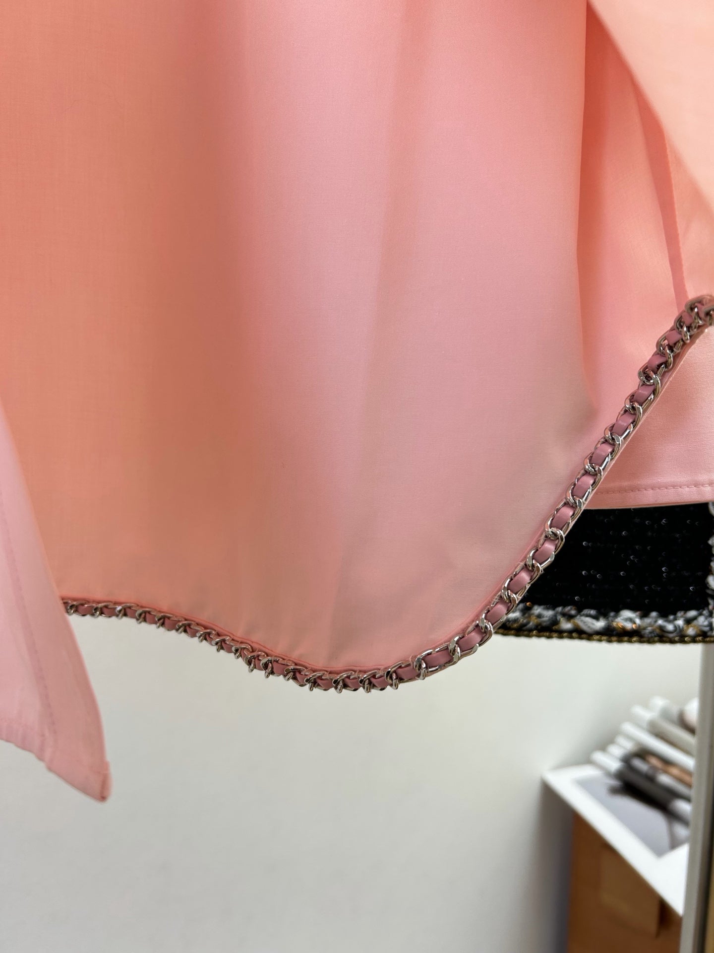🔥Highest Quality🔥26SS NEW show style double pocket silk cotton pink shirt