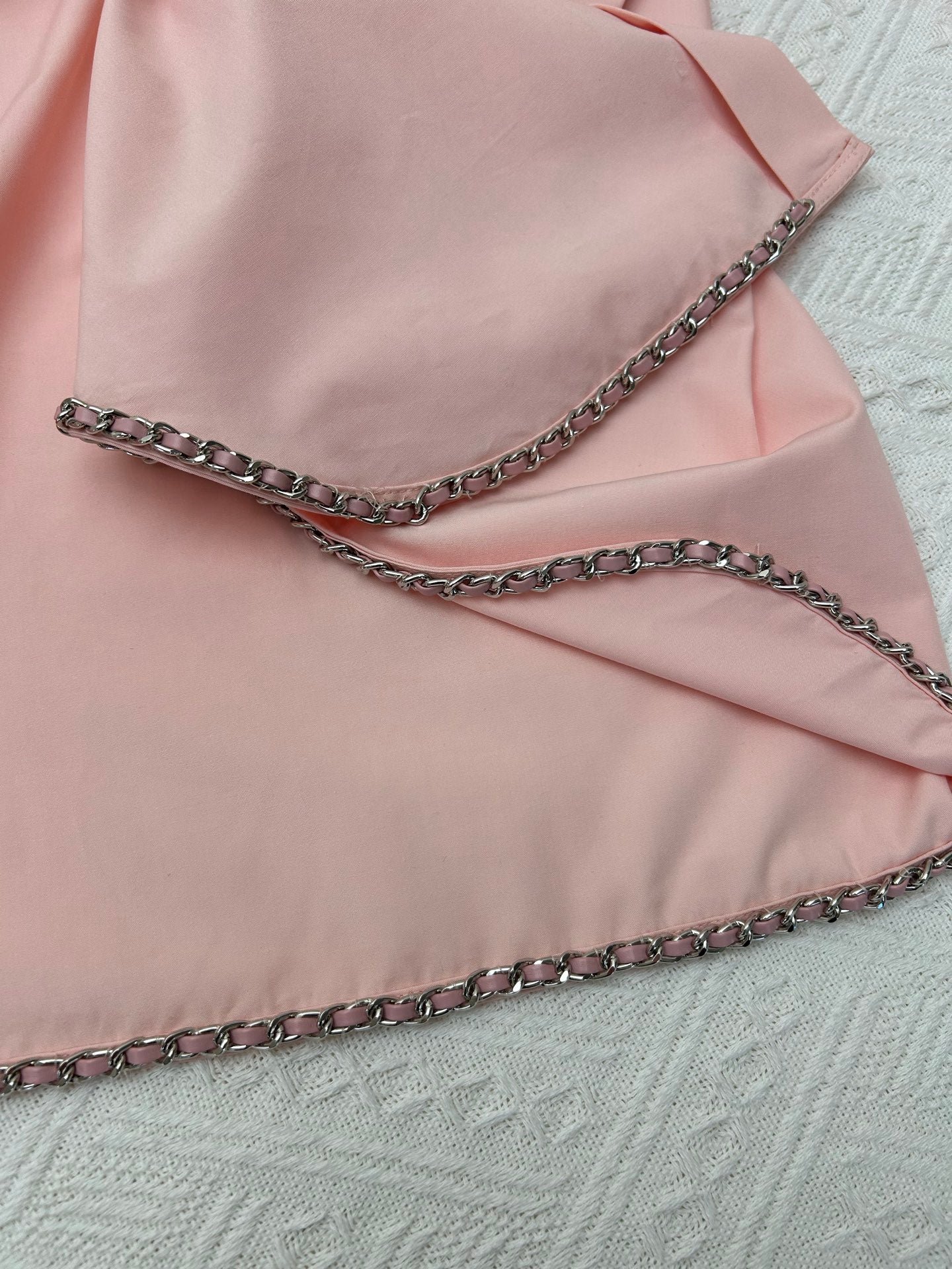 🔥Highest Quality🔥26SS NEW show style double pocket silk cotton pink shirt