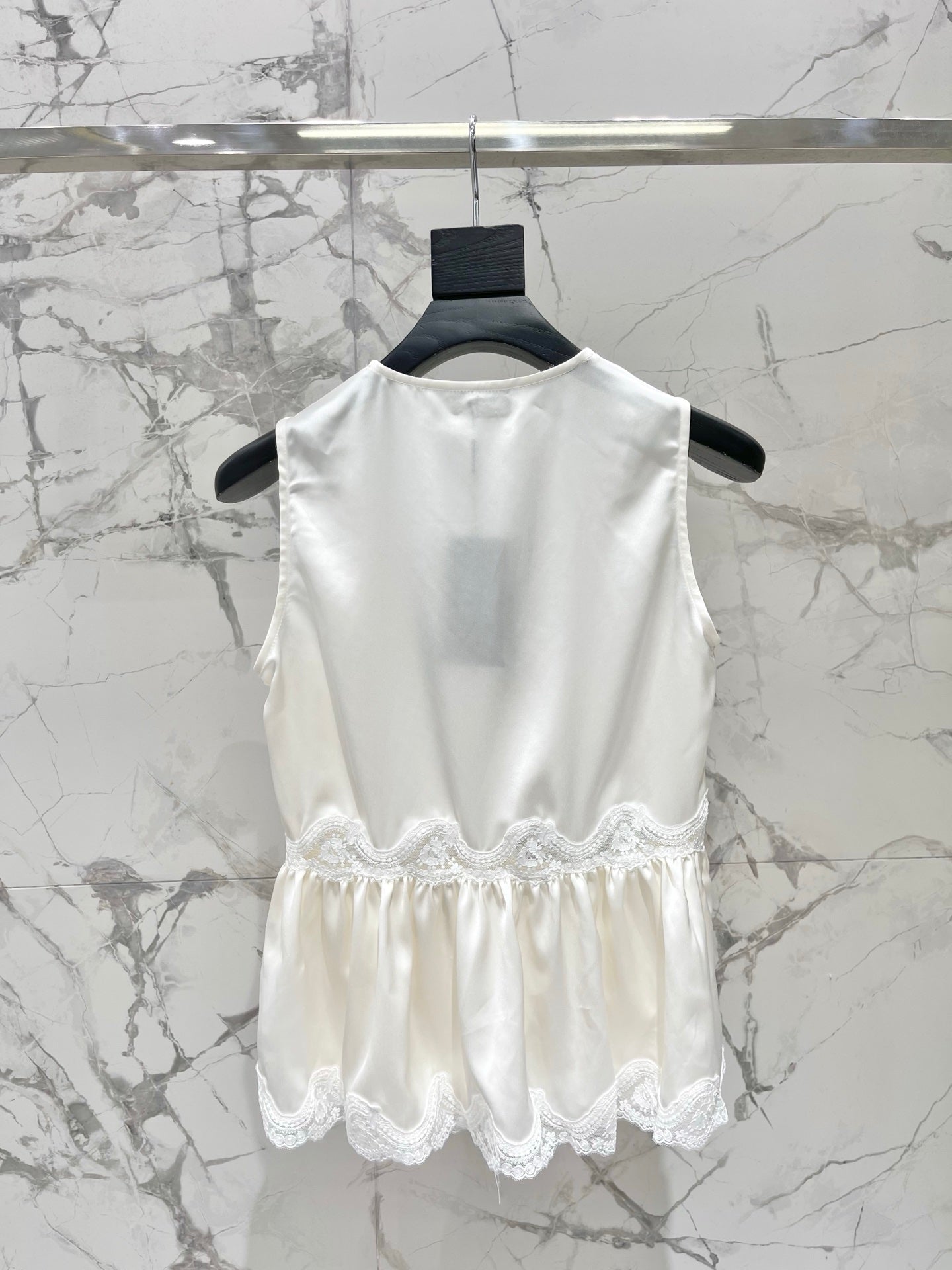 26SS NEW Vacation ⛱️lace stitching sleeveless vest