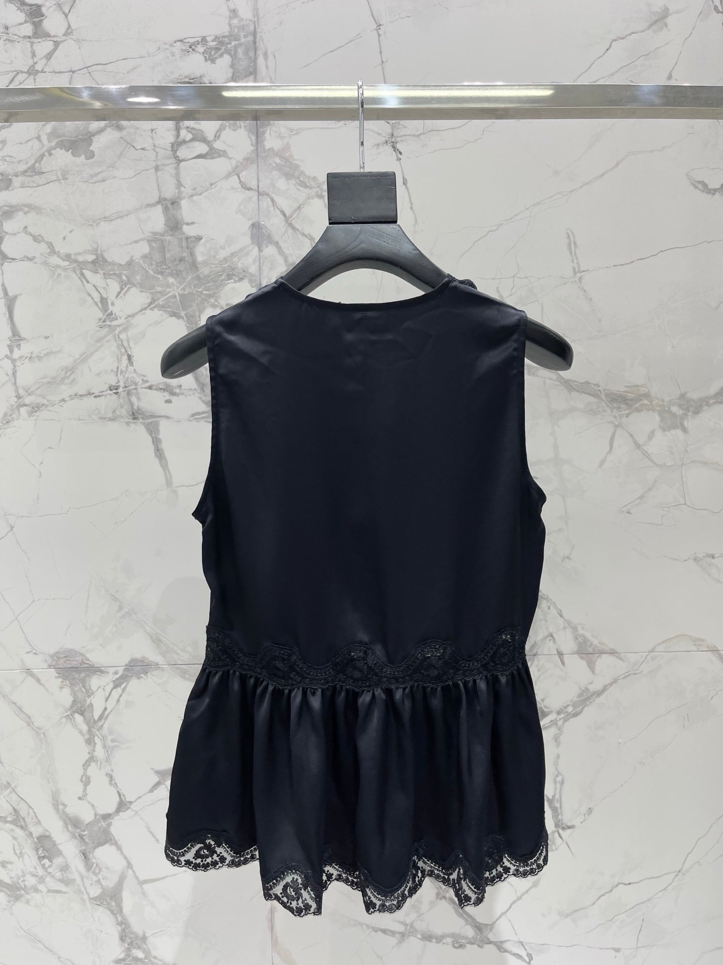 26SS NEW Vacation ⛱️lace stitching sleeveless vest