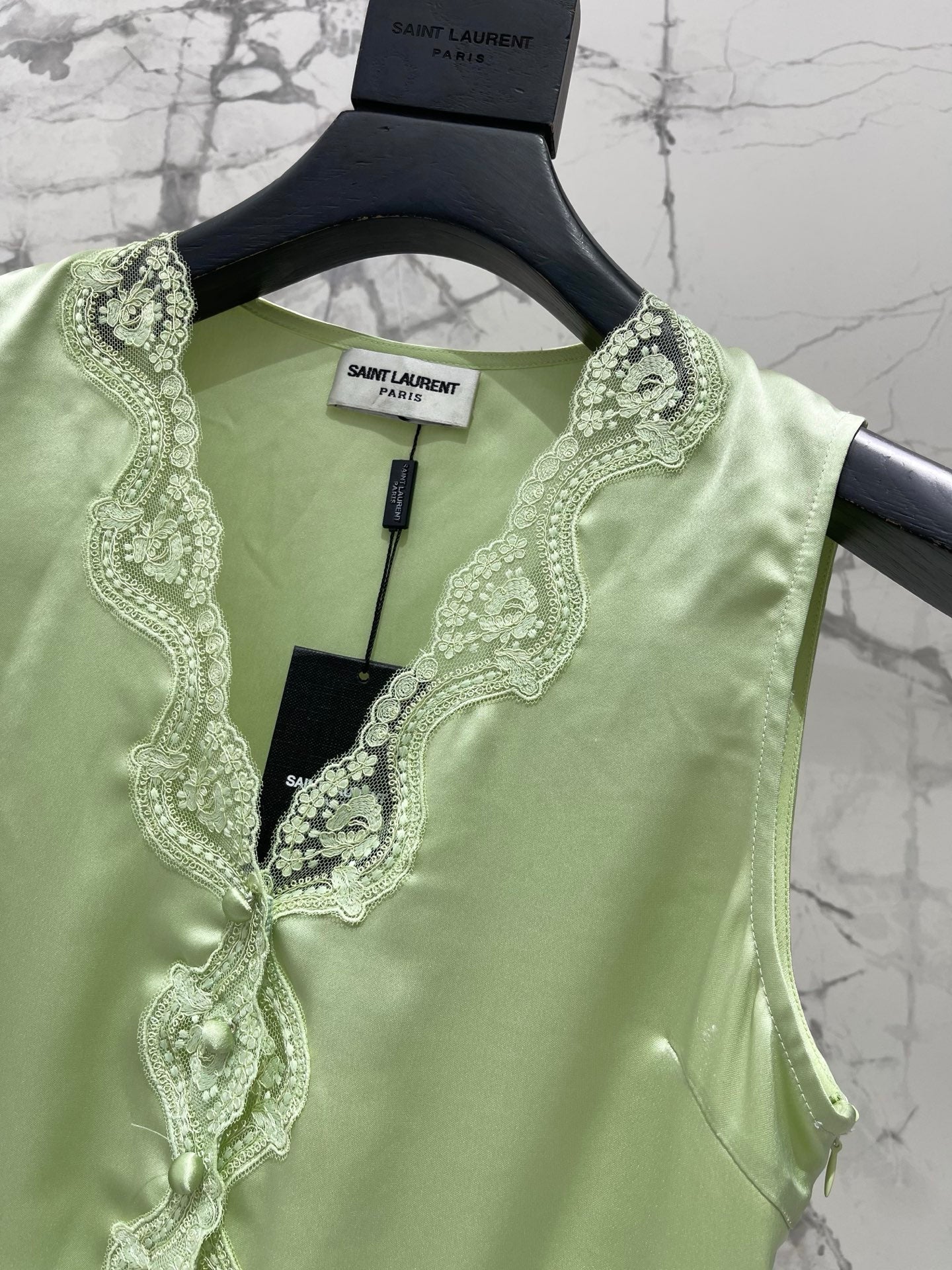 26SS NEW Vacation ⛱️lace stitching sleeveless vest