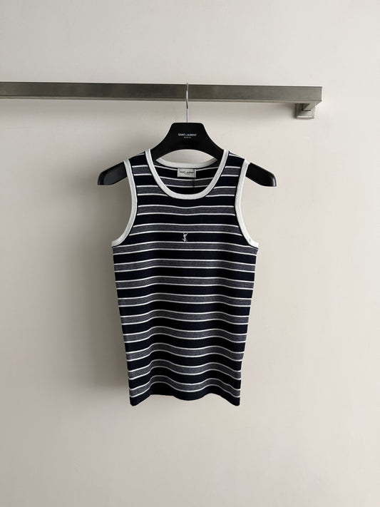 🔥HOT🔥26SS NEW Striped knitted vest