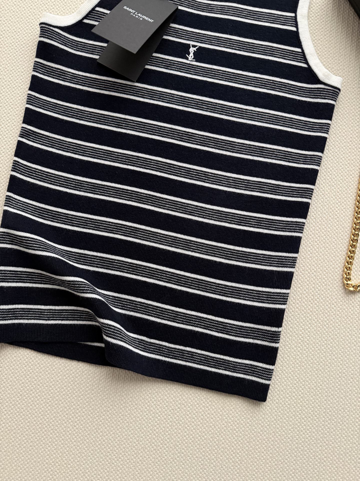 🔥HOT🔥26SS NEW Striped knitted vest
