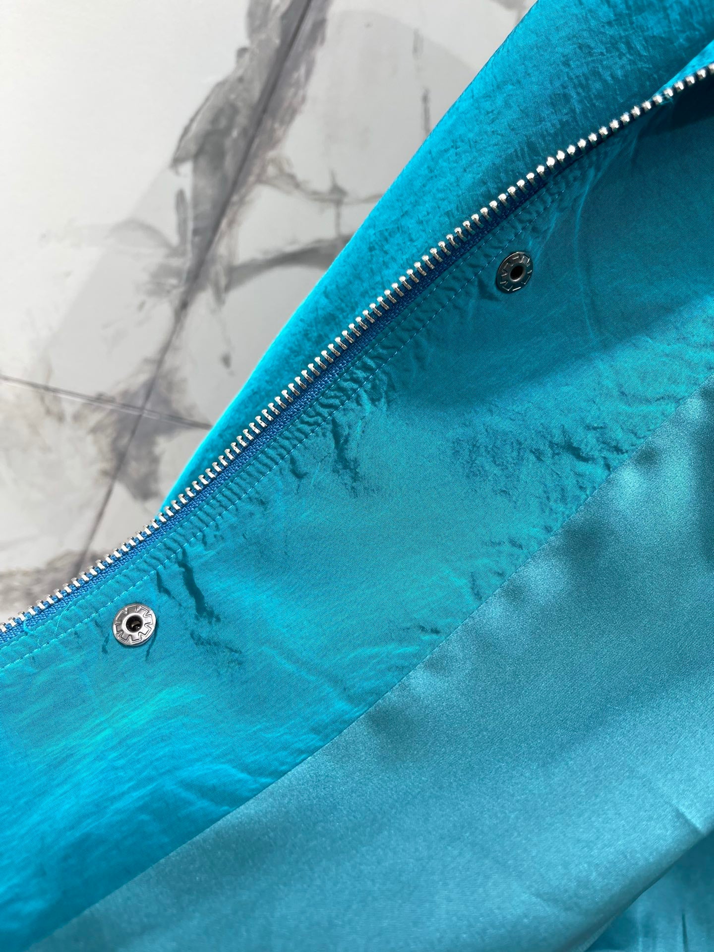 26SS NEW Stand Collar Color Block Lightweight Jacket