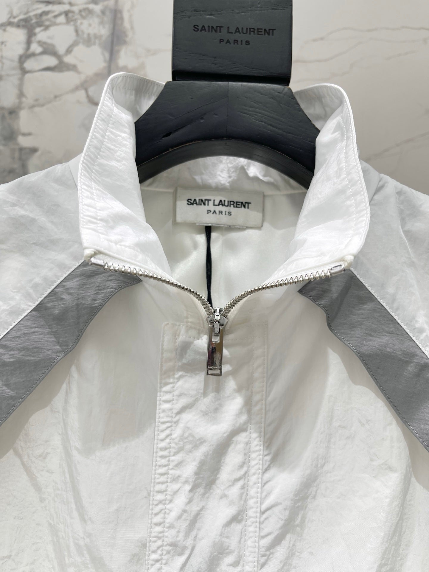 26SS NEW Stand Collar Color Block Lightweight Jacket