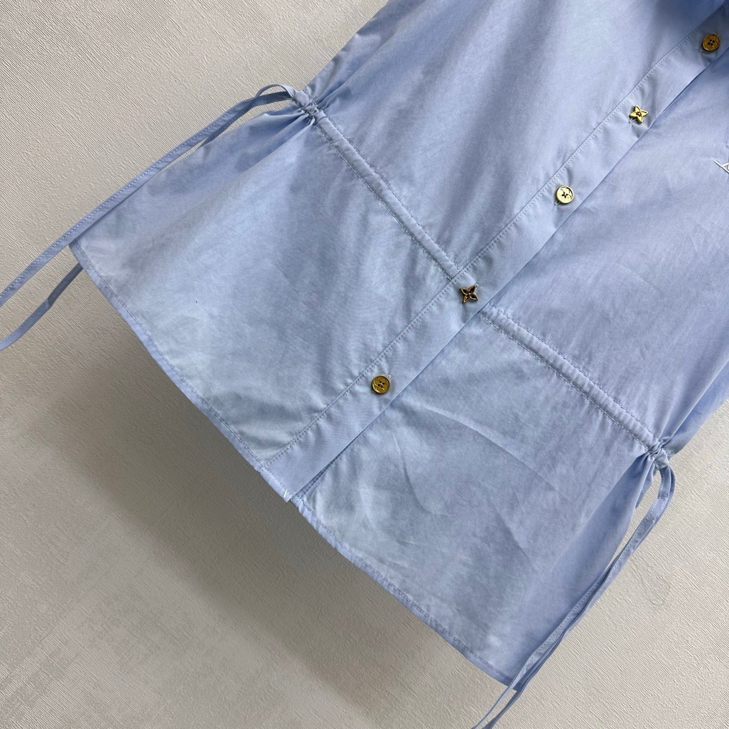 26SS NEW Drawstring Sleeveless Shirt