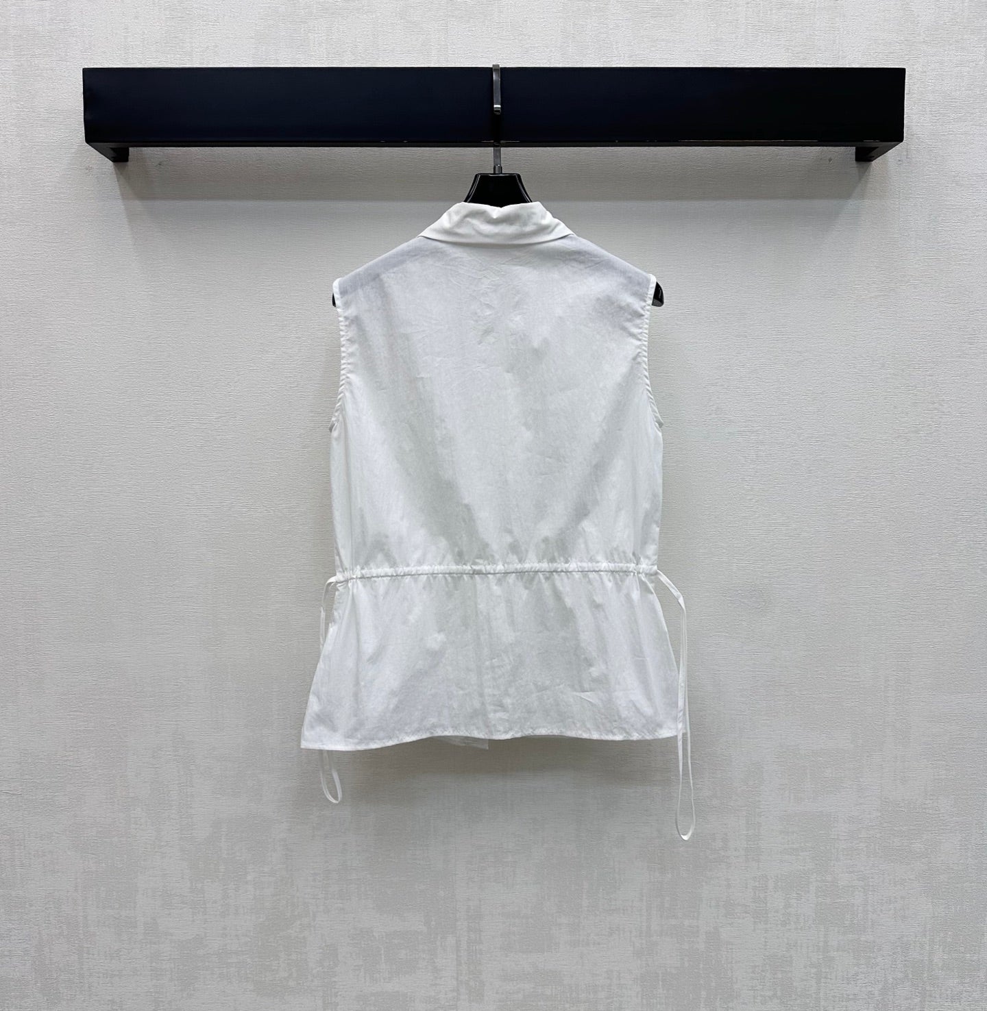 26SS NEW Drawstring Sleeveless Shirt