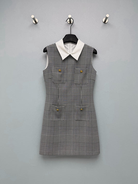 26SS NEW Sleeveless A-line Short Dress