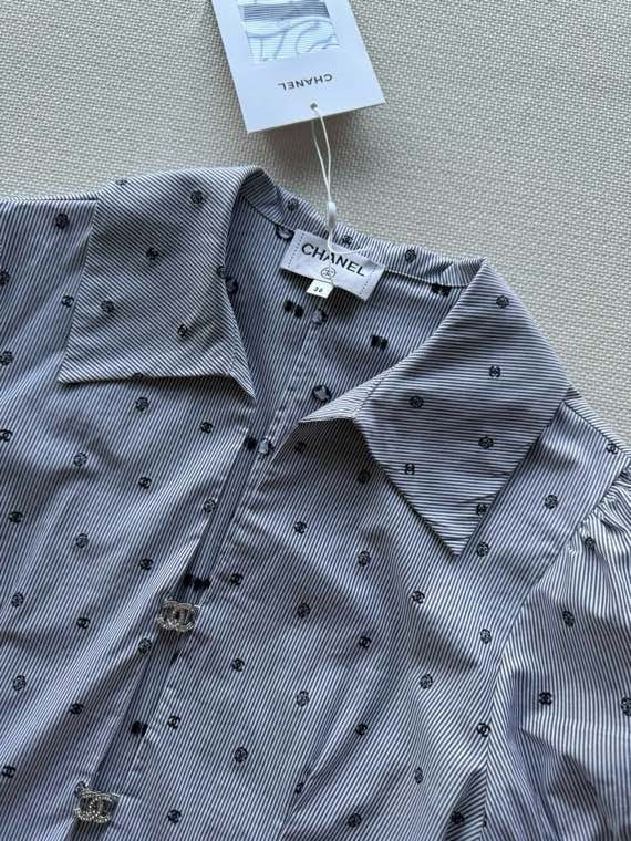 26SS NEW Jacquard Striped Short-Sleeve Shirt