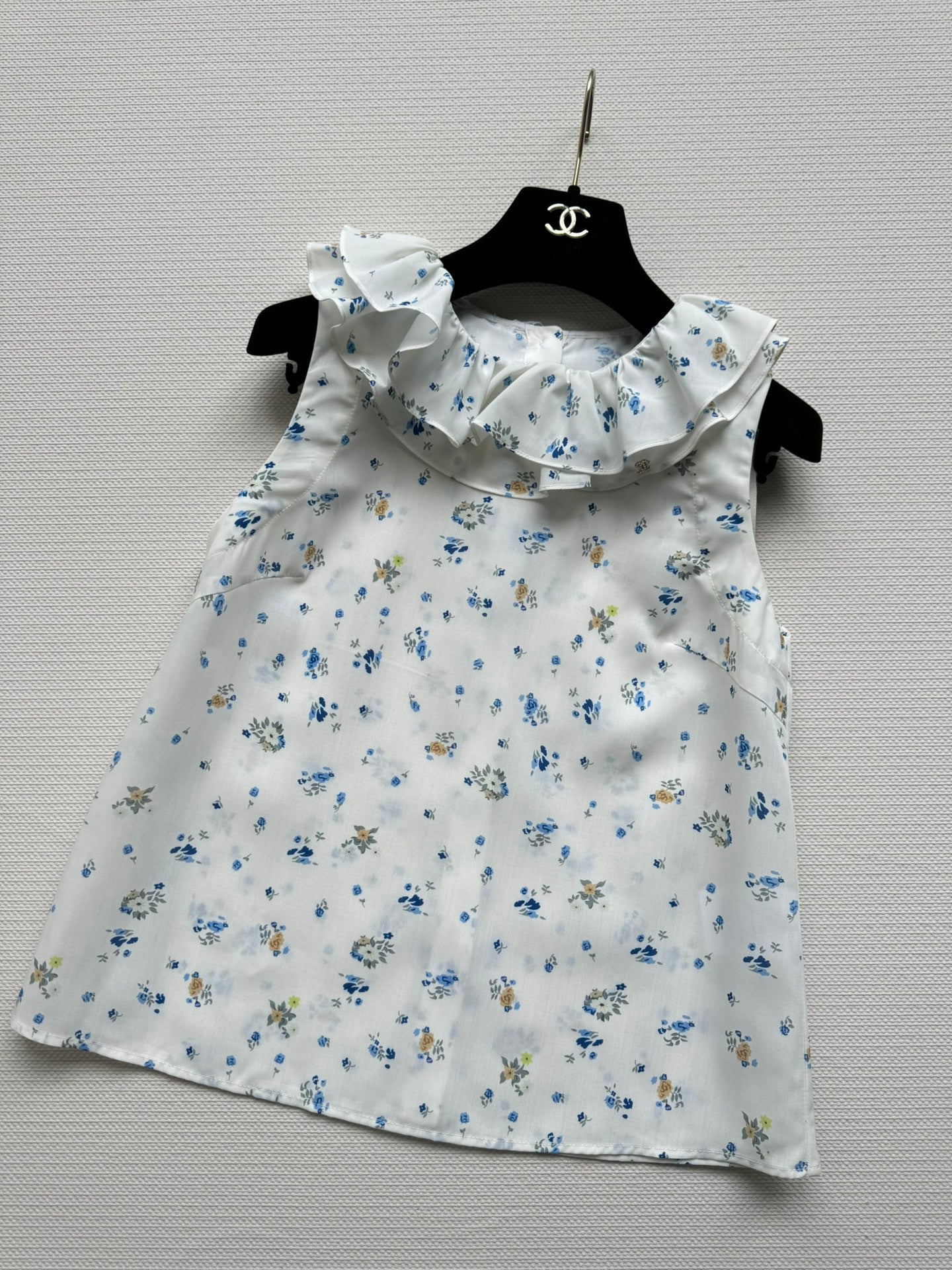 26SS NEW Court Style Floral Vest Shirt