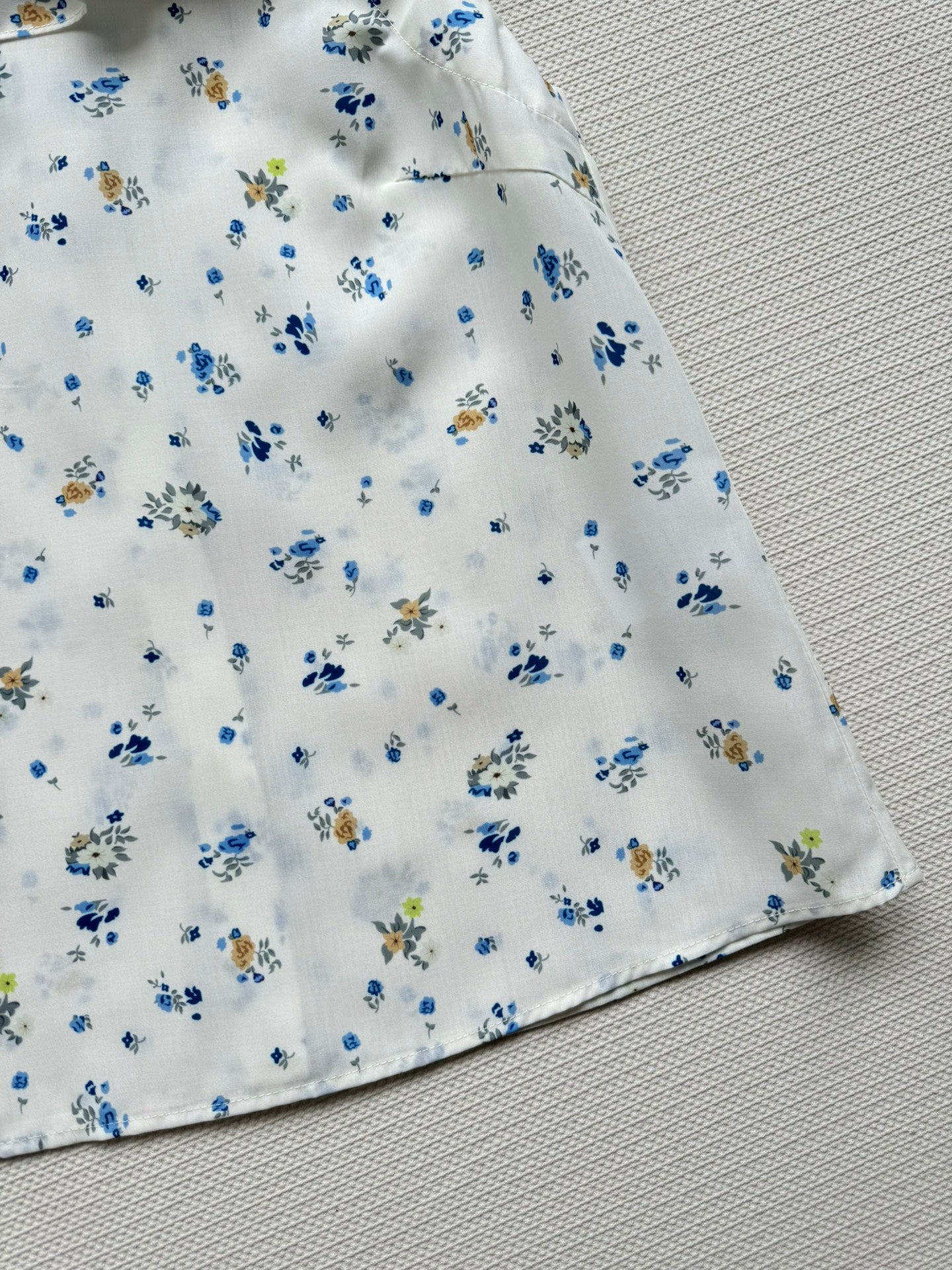 26SS NEW Court Style Floral Vest Shirt