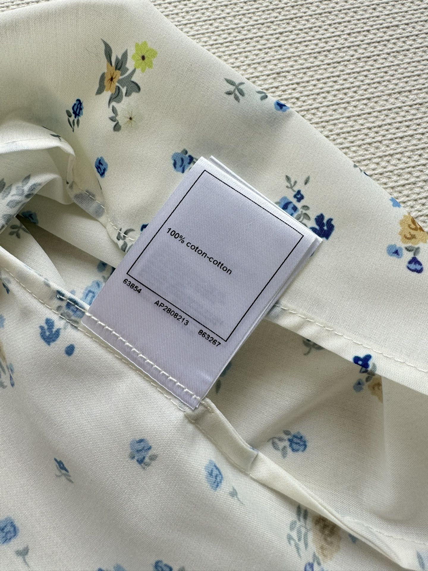 26SS NEW Court Style Floral Vest Shirt