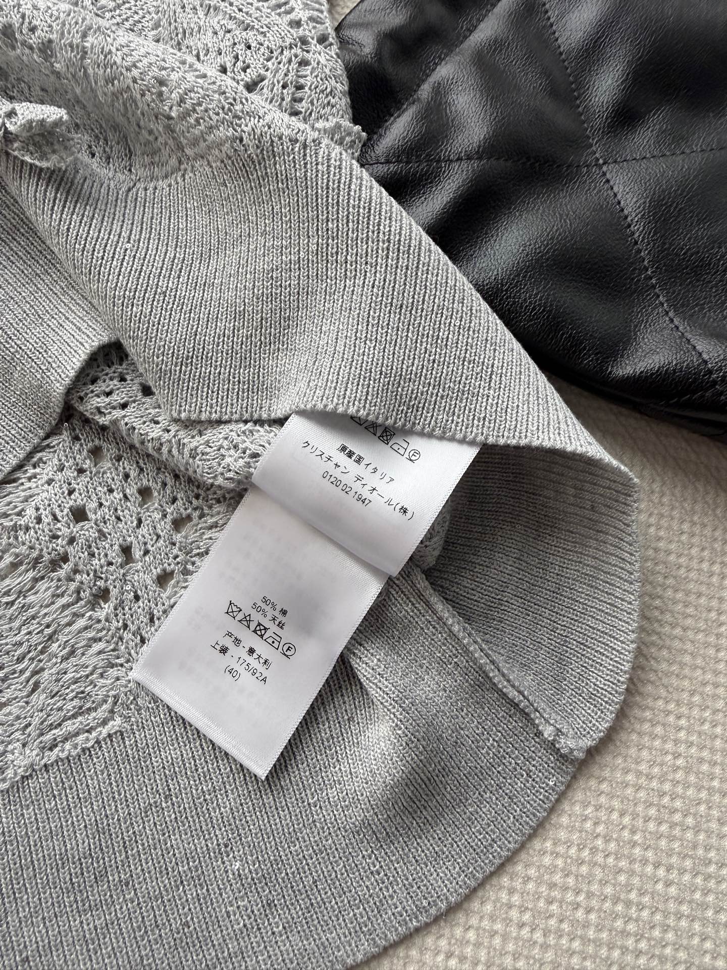 26SS NEW Hollow Knitted Short Sleeve